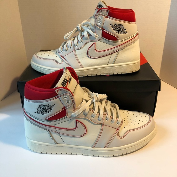 !!!SOLD!!! AIR JORDAN 1 RETRO HIGH “PHANTOM RED” - Picture 2 of 9